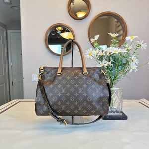 Louis Vuitton Monogram Pallas Shoulder Bag
